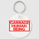 Zoek naar vuilnis sleutelhangers Grappig