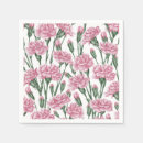 Zoek naar roze anjer servetten Botanisch