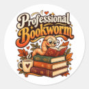 Zoek naar boekenwurm stickers Gezellig lezen