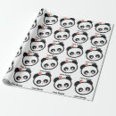 Zoek naar liefde panda cadeaupapier Dier
