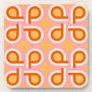 Zoek naar nostalgie onderzetters Roze