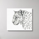 Zoek naar katten tekening canvas prints Wild