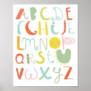 Zoek naar kinderen alfabet posters Voor haar