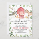 Zoek naar farm animal party uitnodigingen Boerderij verjaardagsuitnodiging