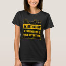 Zoek naar aandacht tshirts Kat