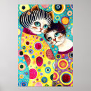 Zoek naar abstracte kat posters Waterverf