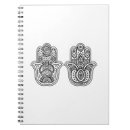 Zoek naar hand van hamsa notitieboeken Mandala