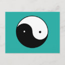 Zoek naar yin yang symbool briefkaarten Chinese