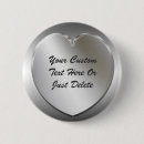 Zoek naar lijst sjabloon buttons Hart