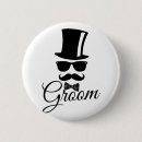 Zoek naar snor buttons Hipster