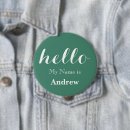 Zoek naar naamplaatje buttons Werknemer