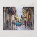 Zoek naar oude klassieke auto briefkaarten Cuba