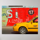 Zoek naar gele taxi posters Taxibaan