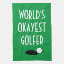 Zoek naar gat keuken handdoeken Golfer