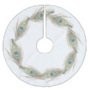 Zoek naar pauw kerstboom kleden Kleurrijk