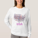 Zoek naar gevormd tshirts Usa