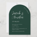 Zoek naar emerald green wedding uitnodigingen Modern