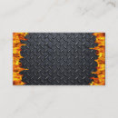 Zoek naar vlammen visitekaartjes Business