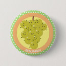 Zoek naar druiven buttons Grappig