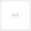 Zoek naar monogram vierkante stickers Voor haar
