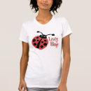 Zoek naar lieveheersbeestje dames tshirts Ladybug
