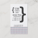 Zoek naar programmering visitekaartjes Professioneel