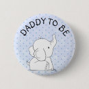 Zoek naar blauw baby shower buttons Olifant