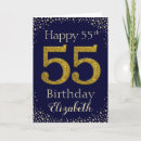 Zoek naar 55 jaar verjaardagskaarten Goud