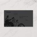 Zoek naar biker visitekaartjes Zwart