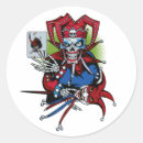Zoek naar speelkaart stickers Joker