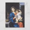 Zoek naar madonna en kind briefkaarten Blauw
