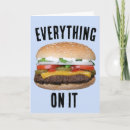 Zoek naar hamburgers kaarten Voetstuk