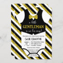 Zoek naar gentleman babyshower uitnodigingen Heer