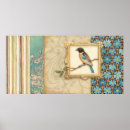 Zoek naar vogels posters Blauw