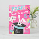 Zoek naar magic party uitnodigingen Goochelaar