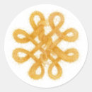 Zoek naar keltische knopen stickers Goud