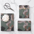 Zoek naar camo green cadeaupapier Bruin