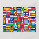 Zoek naar vlaggen van de wereld briefkaarten Wereldvlaggen