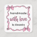 Zoek naar crafts visitekaartjes Handgemaakt met liefde