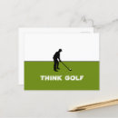 Zoek naar golfspeler briefkaarten Golfbaan
