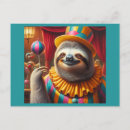 Zoek naar grappige clown briefkaarten Schattig