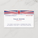 Zoek naar union jack visitekaartjes Brittannië