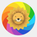 Zoek naar cartoon leeuw stickers Dierlijk