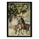 Zoek naar vintage halloween kaarten Illustratie