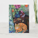 Zoek naar gember bloem kaarten Kat