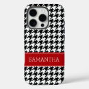 Zoek naar houndstooth iphone hoesjes Preppy