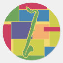 Zoek naar klarinet stickers Kleurrijk