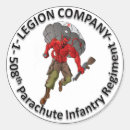 Zoek naar infanterie stickers Parachute