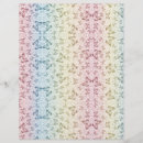 Zoek naar kleurrijke vlinders briefpapier Meisje