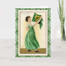 Zoek naar harp of erin briefkaarten Green